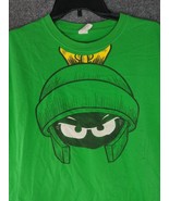 Looney Tunes Character Marvin The Martian Face T-Shirt XL Green - £27.16 GBP