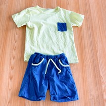 Kids clothes/Children Fluorescent Pocket top and bottom 2 Piece set - $10.00