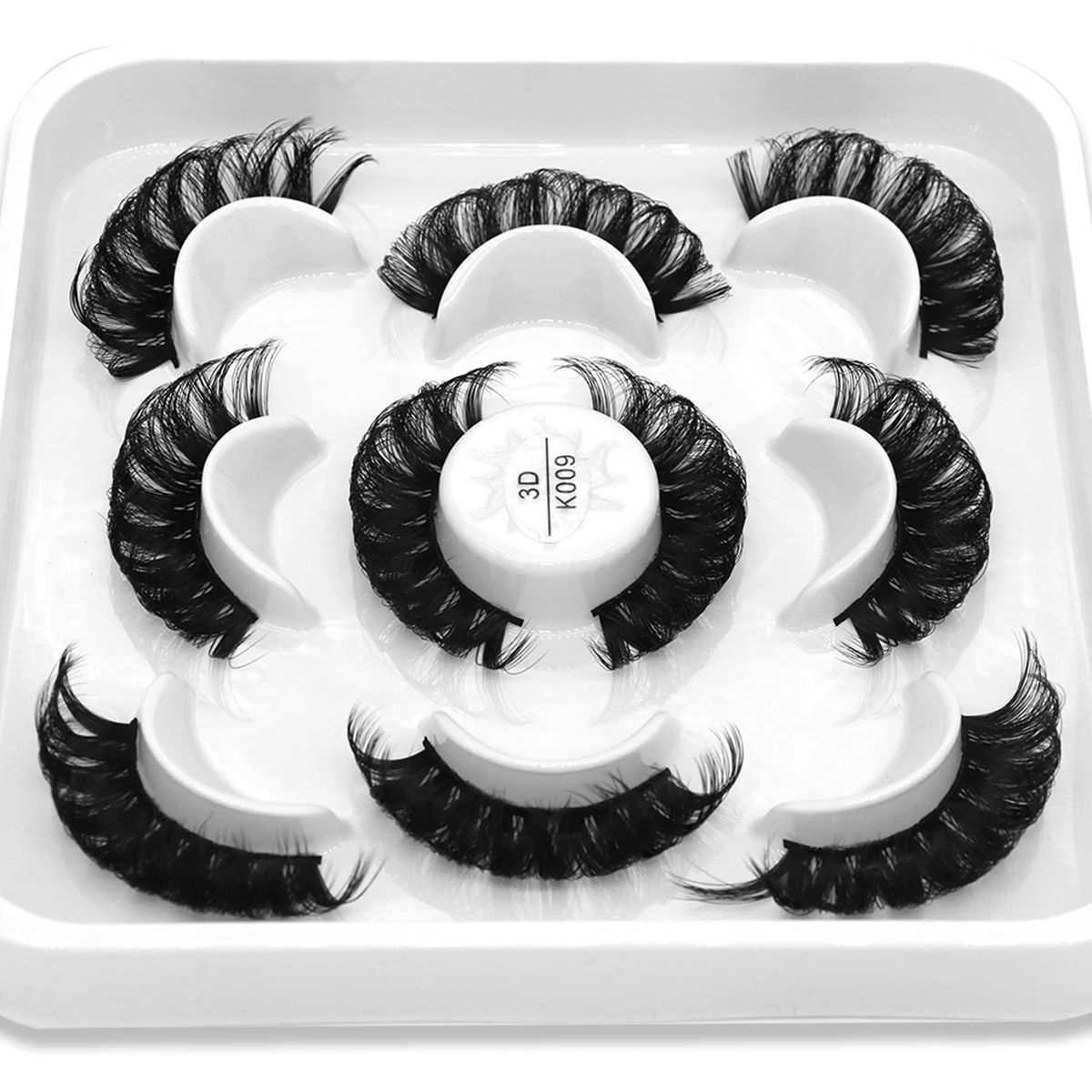 S dd curl 10 23mm russian lashes 3d mink eyelashes reusable fluffy russian strip lashes thumb200