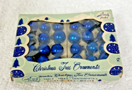 Vintage Shiny Brite Dark Blue Glass Christas Balls 24 1/2" 12MM Original... - $14.36 Vintage Shiny Brite Dark Blue Glass Christas Balls 24 1/2" 12MM Original... - $14.36