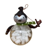 Dept 56 Christmas Ornament Hot Cocoa Penguin Filled  - £10.25 GBP