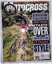 Jeremy “Twitch” Stenberg Signed 8x10 Motocross X GAMES CHAMP Autograph P... - $2,008.34 MXN