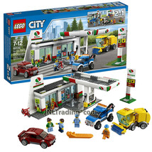 Year 2016 Lego City 60132 SERVICE STATION Attendant, Mechanic, Driver &amp; ... - £161.25 GBP