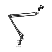 RockJam MS050 Adjustable Microphone Suspension Boom Scissor Arm Stand, C... - $31.00