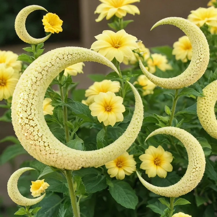 50 seeds Luna Crescent Blooms Flower yellow - $24.99