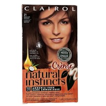 Clairol Natural Instincts Hair Color Creme, 21 Medium Brown Discontinued... - $79.15
