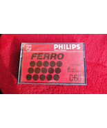 RARE PHILIPS FERRO C-60 AUDIO CASSETTE TAPE BELGIUM 1979 - $9.49 CAD