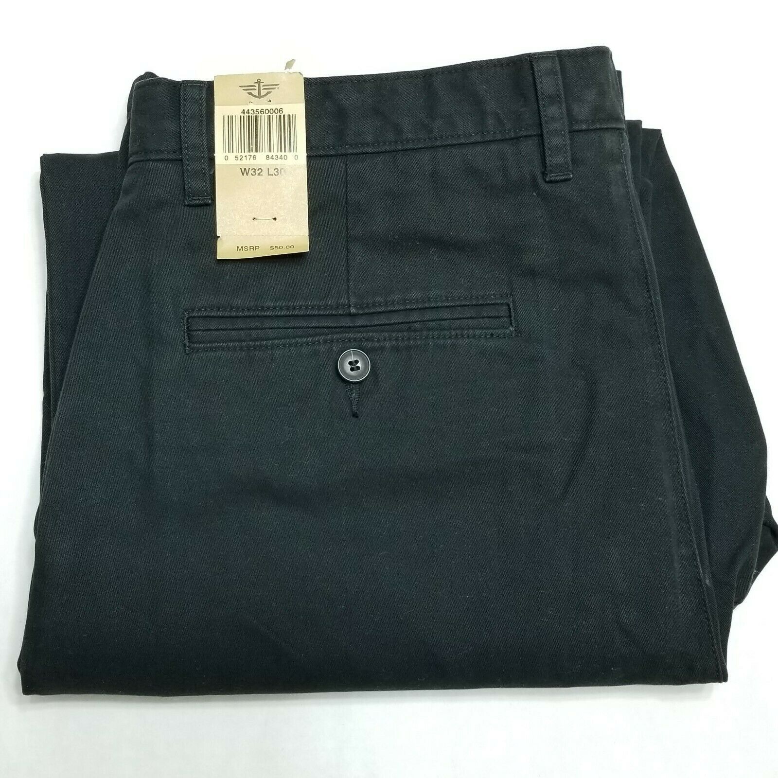 Dockers D3 Classic Fit, Flat Front pants - Black - 32x30 - NEW WITH TAGS - $29.70