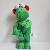 Gemmy Christmas Frog Animated Plush Hip Hop Shawty Got Low Motion Music WORKS - £36.75 GBP