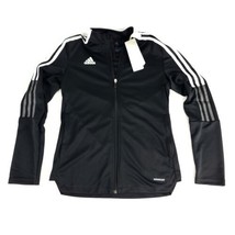 Adidas Tiro 21 Soccer Track Jacket GM7307 Black / White Women&#39;s Size Small New - £30.93 GBP