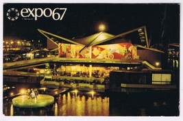 Postcard Expo 67 Montreal Quebec Pavilion Of Trinidad Tobago &amp; Grenada - £1.67 GBP