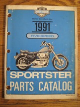 1991 Harley-Davidson XLH Sportster Evolution Parts Catalog, Original  - £30.50 GBP