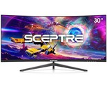 Sceptre 30-inch Curved Gaming Monitor 21:9 2560x1080 Ultra Wide/ Slim HD... - $345.99