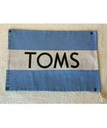 NEW! Toms Shoes Original Logo Bag | Blue/Off-White | Drawstring  - £3.00 GBP