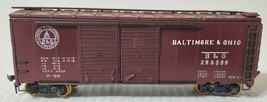 Baltimore &amp; Ohio B &amp; O 298899 HO Scale Metal Boxcar Rare - $48.92