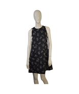 Balenciaga Paris Black Embroidered Mini Sleeveless A-line Dress size 38 - $913.49 CAD