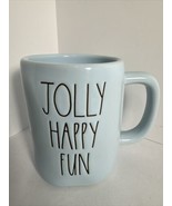 Rae Dunn Frosty the Snowman Ceramic Jolly Happy Fun Mug - £14.73 GBP