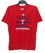 Majestic Niños &#39; Texas Rangers En Campo Property Camiseta, Rojo - S - $306.81 MXN
