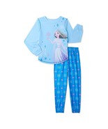 Disney Frozen 2 Girls Long Sleeve Top/Pants 2-Piece Pajama Set, Size L/G... - $27.77 CAD
