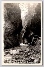RPPC Oneonta Gorge Columbia River Highway Oregon Real Photo Postcard C40 - £7.03 GBP