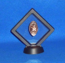 Brand New 50TH Anniversary Walt Disney Castle Chip & Dale Penny & Floating Frame - $13.95