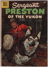 Dick Giordano Collection Personal Copy Sergeant Preston of the Yukon #17 1956 - £35.22 GBP