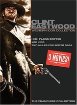 Clint Eastwood Western Icon Collection (High Plains Drifter / Joe Kidd / Two Mul - £26.25 GBP