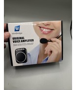WinBridge Original 5W Voice Amplifier Headset Black Model WB001 5W 1050m... - $357.32 MXN