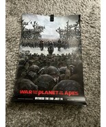  ”War for the Planet of the Apes” 2017  Original Movie Poster 27x40 - $23.00 CAD