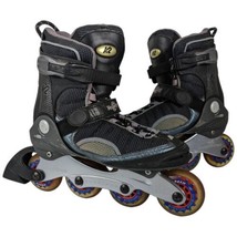 Mens Roller Skates Inline in Line K2 Size 8 Velocity-W Blue Black Blades - £29.74 GBP