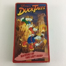 Disney Duck Tales VHS Tape Raiders Of The Lost Harp Scrooge McDuck Vintage  - £13.21 GBP