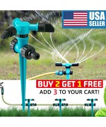 360 Flexible Garden Yard Lawn Water Sprinkler Watering Sprayer Automatic... - £17.32 GBP