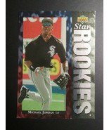 Michael Jordan 1994 Upper Deck Star Rookies #19 Baseball White Sox (RC) NM - $39.99