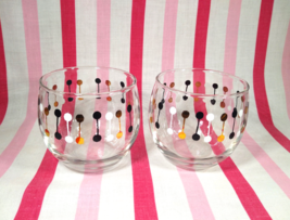 Stylish Vintage Elegance By Anchor Hocking 8oz Roly Poly 2pc Rocks Glasses - £11.07 GBP