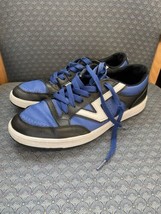 Vans Men&#39;s Two-Tone Lowland CC Leather &#39;Blue/Black Size 11 Skateboard - $35.63