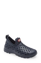 Hunter Toddler Original Perforated Bootie Size 8T Color Navy - $39.25