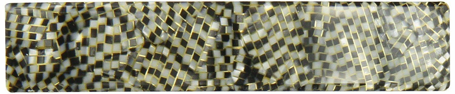 Caravan Classic Rectangle Bar Shape On An Automatic Barrette - $15.90