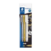 Staedtler Metallic Marker 3pcs (White/Gold/Silver) - $27.06