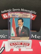Saddam Hussein 1991 Pro Set Trading Card #69 DESERT STORM - Rookie Card RC - £10.96 GBP