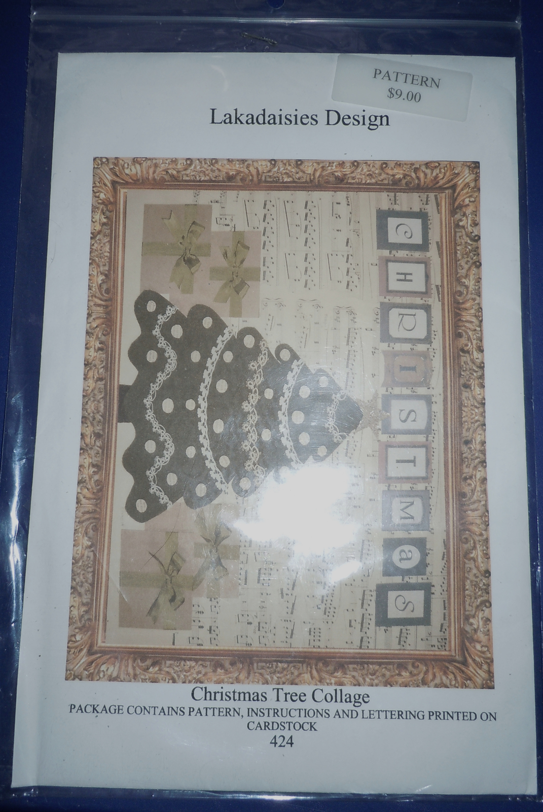 Lakadaisies Design Christmas Tree Collage - $3.99