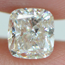 Cushion Shaped Diamond Loose 1.01 Carat H SI2 100% Natural White HRD Certified - £1,227.01 GBP