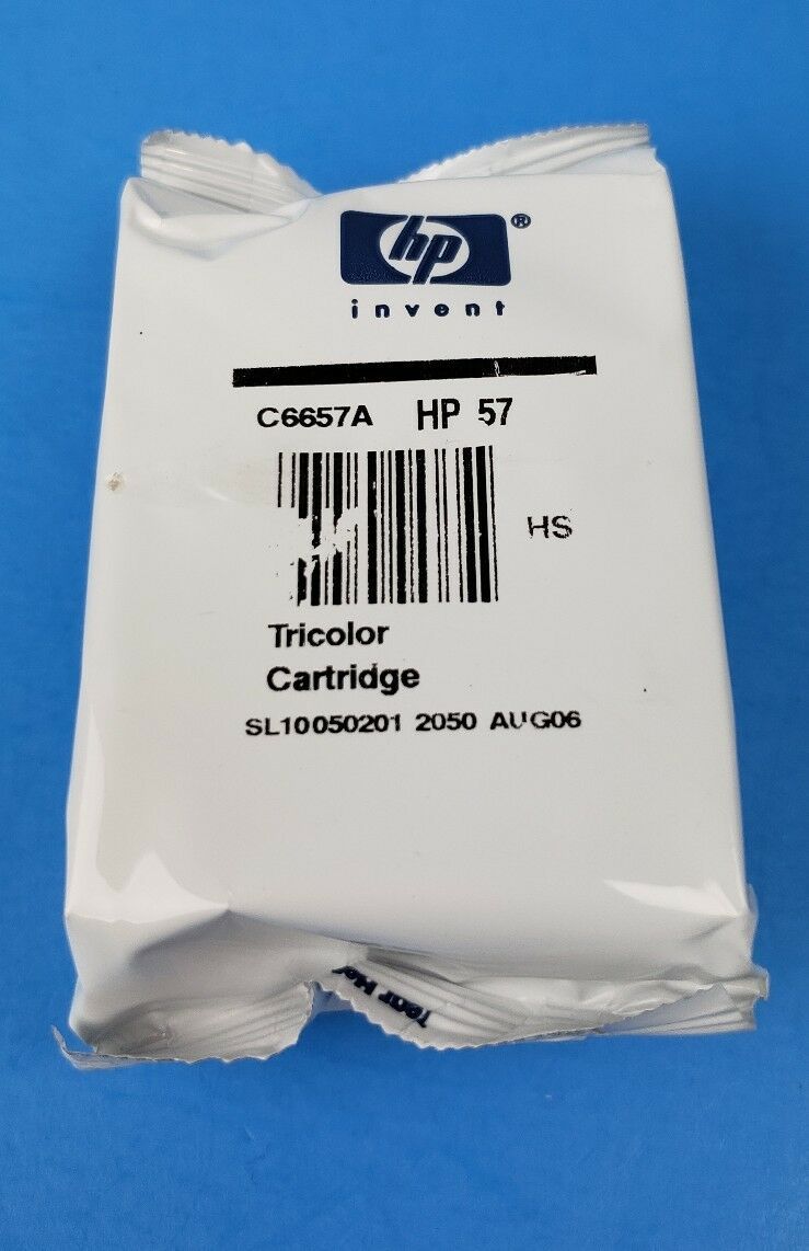 HP 57 Tri-Color Ink Cartridge,C6657AN Genuine Factory Sealed out of box - $12.17