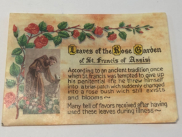 Saint Francis of Assisi Leaves from his Rose Garden, New from Italy  (E) - £7.75 GBP