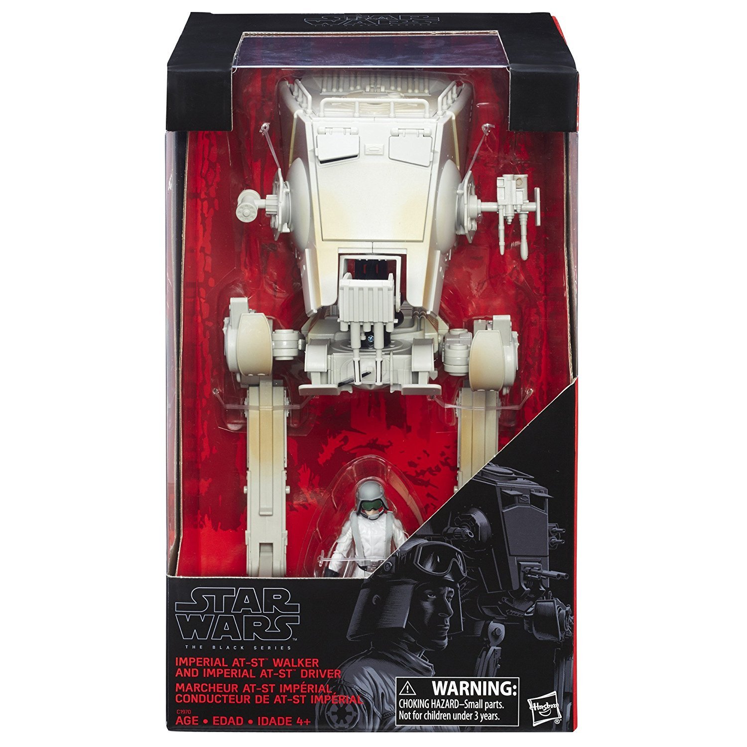Primary image for Star Wars Imperial AT-ST Walker and Driver Action Figure. The Black Series.