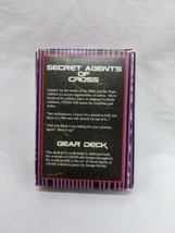 Secret Agents Of Cross Savage Worlds Gear Deck - $39.59