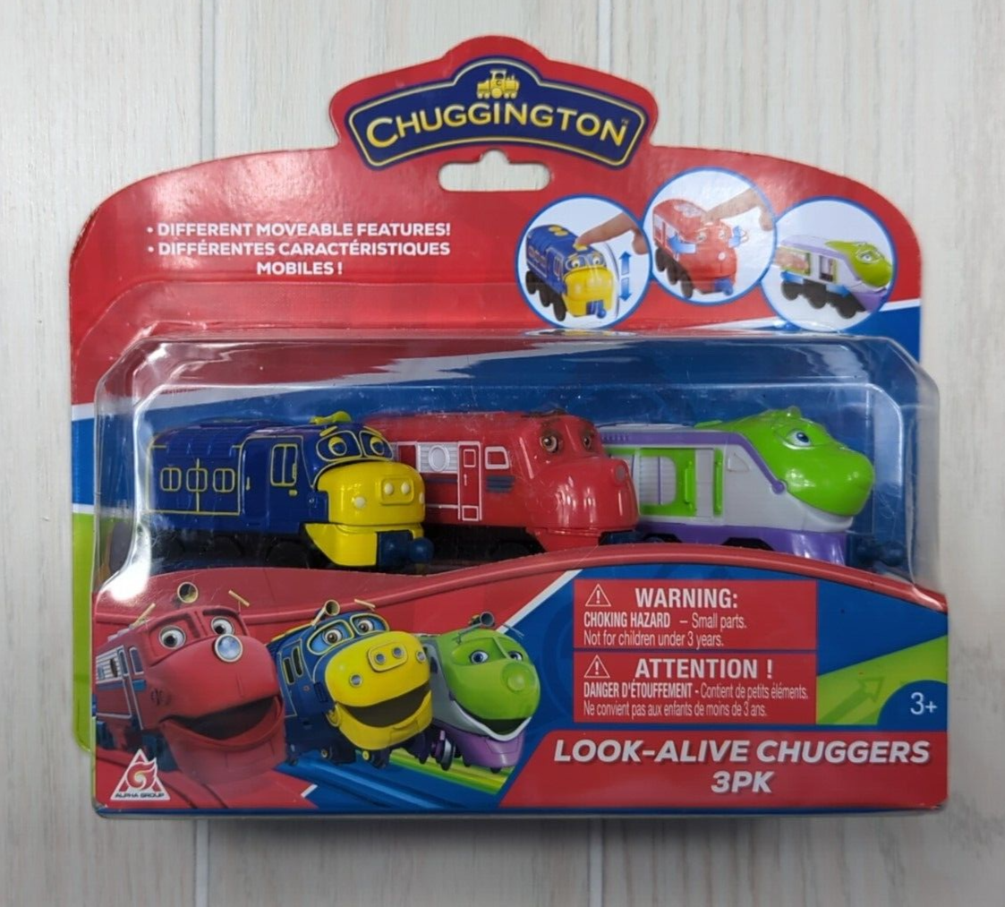 Chugginton Look-Alive Chuggers set Koko Wilson Brewster moving parts train cars