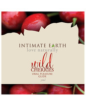 Intimate Earth Lubricant Foil - 3 Ml Wild Cherries - $11.99