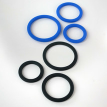 LeLuv Thin Round Smooth Cock Ring 3-Pack Penis Rings - £7.95 GBP+