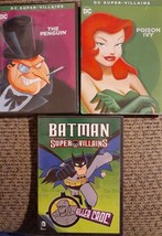 DC Comics Super-Villains DVD lot of 3 - £9.68 GBP