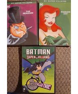 DC Comics Super-Villains DVD lot of 3 - £9.52 GBP
